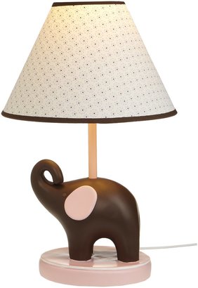 Carter's Pink Elephant Lamp Base and Shade