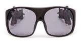Jeremy Scott Machine Gun Wraparound Sunglasses