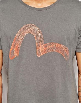 Evisu T-Shirt Wire Seagull Logo