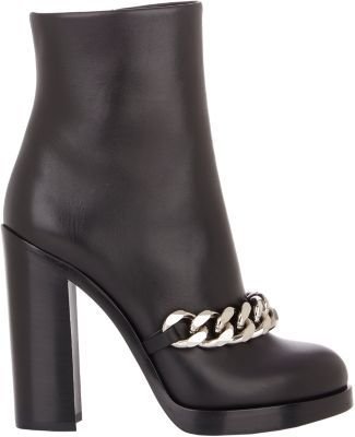 Givenchy Mirta Chain-Link Ankle Boots