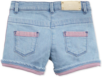 Little Marc Jacobs Two-Tone Denim Shorts, Sizes 2-5