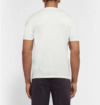 Burberry New York City Printed Cotton-Jersey T-Shirt