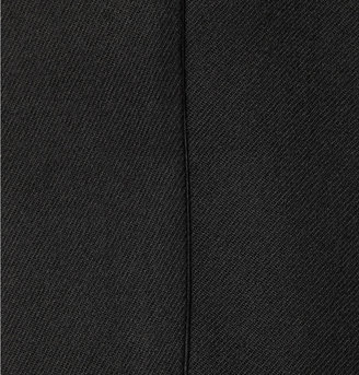 Alexander McQueen Slim-Fit Satin-Trimmed Wool-Gabardine Tuxedo Trousers