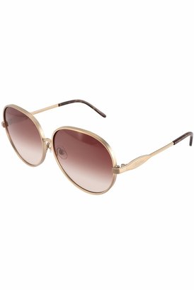 Wildfox Couture Sunwear Fleur Frame in Antique Gold