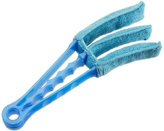 Container Store Microfiber Mini Blind Duster Blue
