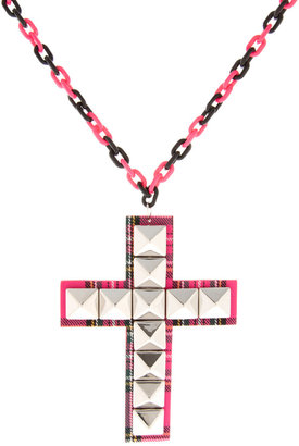 ASOS Limited Edition Pyramid Cross Necklace