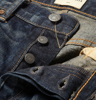 Simon Miller Slim-Fit Washed Selvedge Denim Jeans
