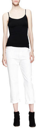 Current/Elliott The Boyfriend Relaxed Cropped Jeans