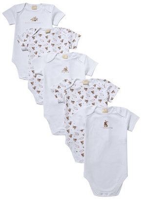 Boofle 5 Pack of Short Sleeve Bodysuits