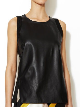 ICB Noir Leather Top