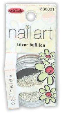 Sally Beauty Art Club Nail Art Sprinkles Silver