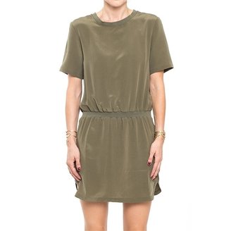Anine Bing - Women's Army Silk Dress - Green