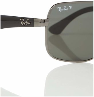 Ray-Ban Mens RB3483 Square Sunglasses