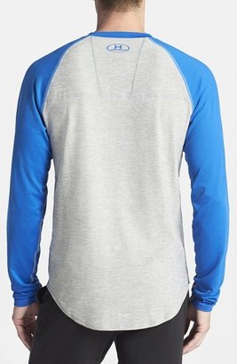 Under Armour 'Infrared - ColdGear®' Fitted Long Sleeve Stretch Henley