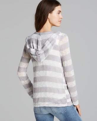 Splendid Cardigan - Stripe Loose Knit