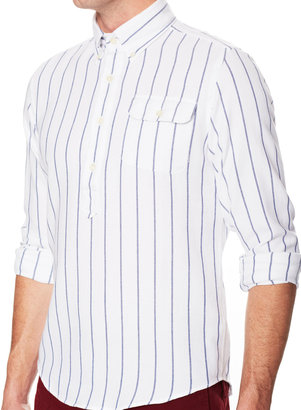 Michael Bastian for Gant Striped Flannel Pullover