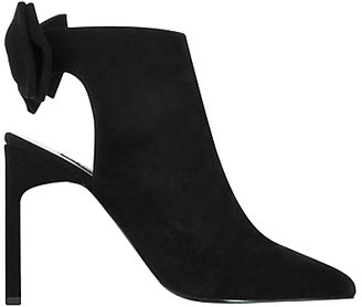 Senso Ume Bow Detail Pointed Shoes, Black