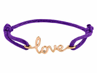 Avanessi One Love Purple Cord Bracelet