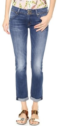 Hudson Kylie Crop Skinny Jeans with Cuffs