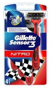 Gillette Sensor3 Men s Disposable Razors 4 Count