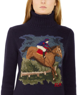 Polo Ralph Lauren Intarsia-Knit Sweater Dress