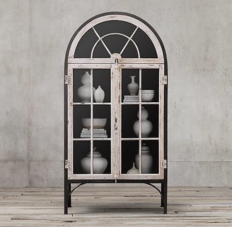 Restoration Hardware French Conservatory Double-Door Cabinet