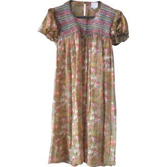 Anna Sui Multicolour Silk Dress
