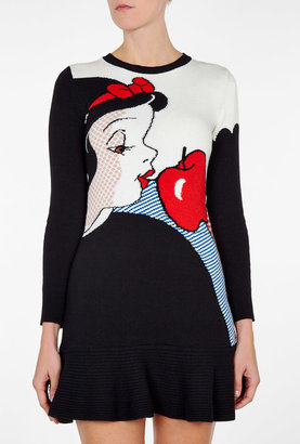 RED Valentino Â©disney Snow White Knitted Dress