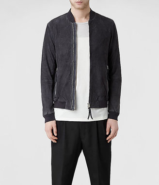 AllSaints Tristan Leather Bomber Jacket