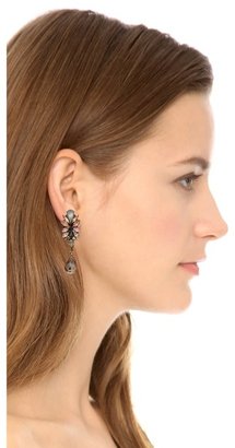 Erickson Beamon Teardrop Crystal Earrings