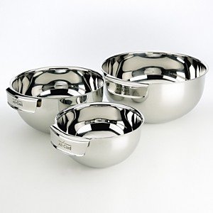 All-Clad 3-Piece Stainless Steel Bowl Set