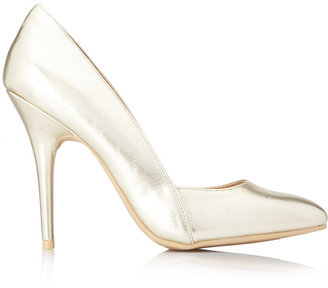 Forever 21 FABULOUS FINDS Striking Metallic Pumps