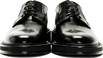 Common Projects Black Leather Cadet Derbys