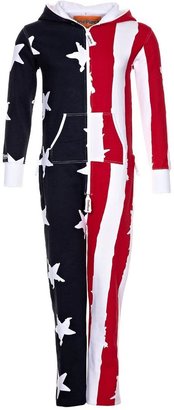 One Piece OnePiece STARS AND STRIPES Jumpsuit navy / white / red