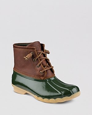 Sperry Waterproof Cold Weather Lace Up Boots - Saltwater