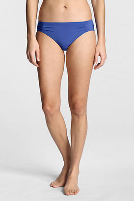 Lands' End Women's Regular Ocean Beach Solid Bikini Bottom