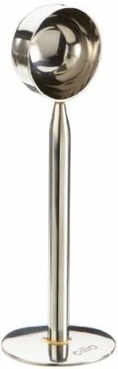 Cilio Espresso Stamp and Coffee Measure Spoon, Stainless Steel, Silver