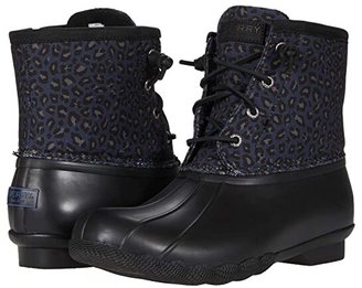 all black duck boots