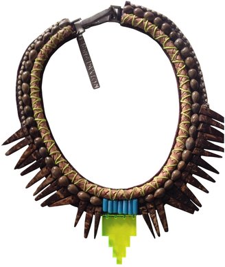 Fiona Paxton Brown Wood Necklace