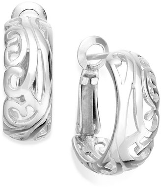 Bernini 5968 Giani Bernini Small Swirl Hoop Earrings in Sterling Silver