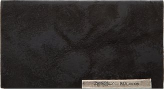 MA Julius Black Leather Shosa No, No, Yes! Edition Card Holder