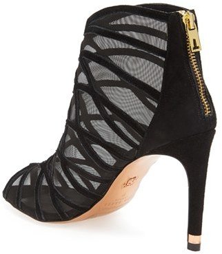 Ted Baker 'Reannon' Cutout Cage Peep Toe Bootie (Women)