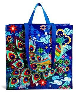 Blue Q Peacock Shopper Bag - multi