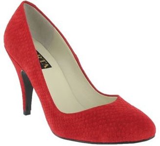Marta Jonsson Red high heeled court shoe