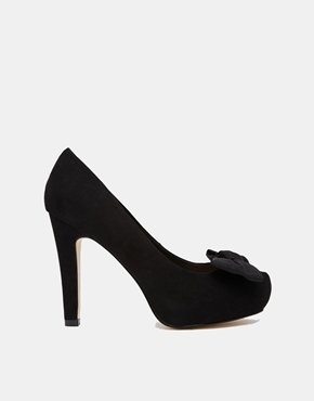 Miss KG Sally Platform Heeled Shoes - Black