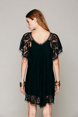 Free People Hill Country Lace Up Dress