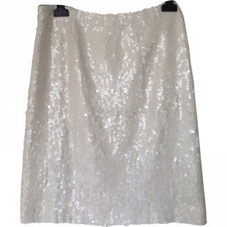 Chanel Ecru Polyester Skirt
