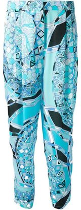 Emilio Pucci paisley tapered trouser