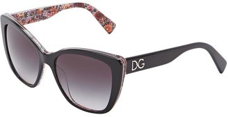 Dolce & Gabbana Floral Print Sunglasses