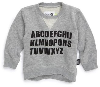 NUNUNU 'ABC' Sweatshirt (Baby Boys)